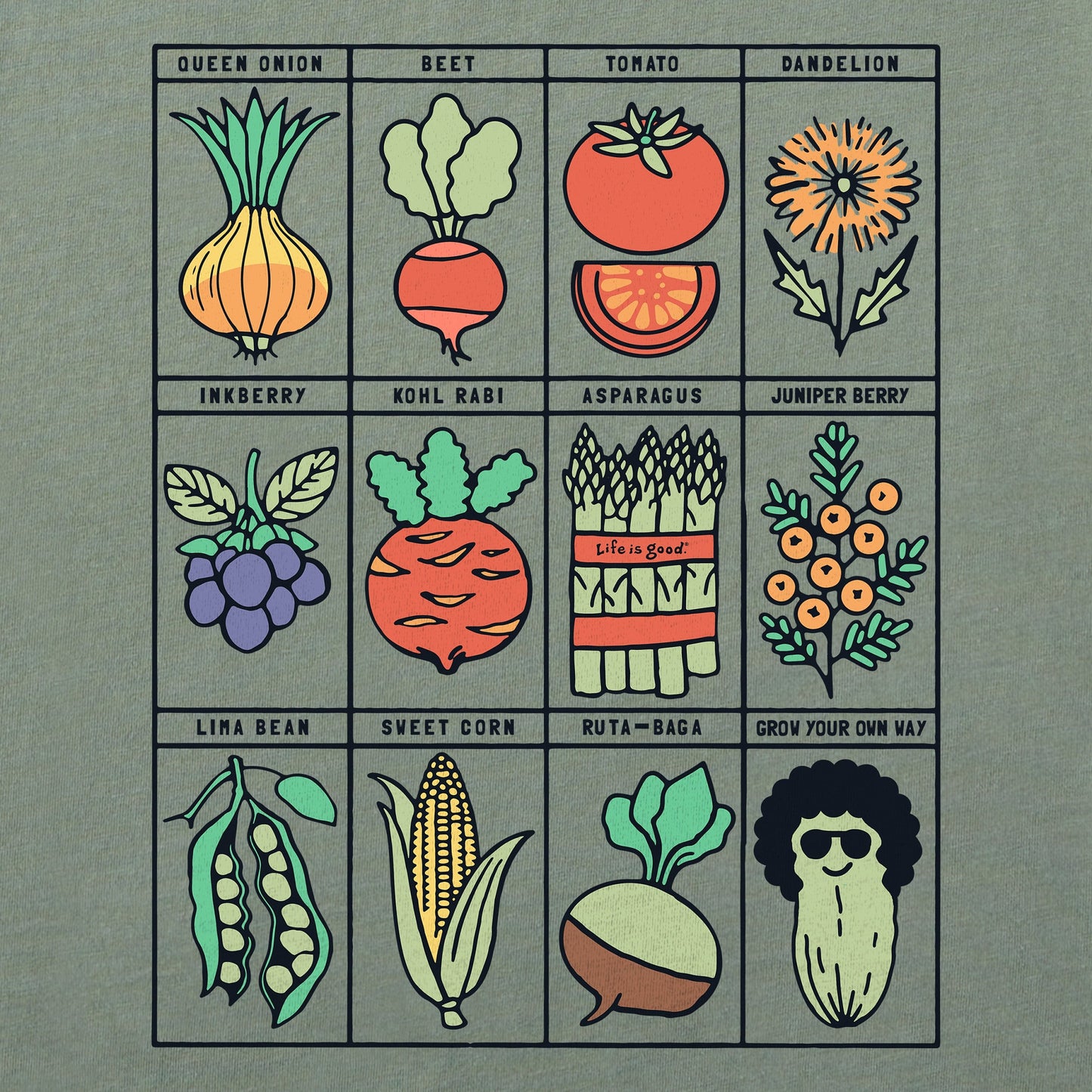 Women's Grow Your Own Way Short Sleeve Crusher Boxy Tee