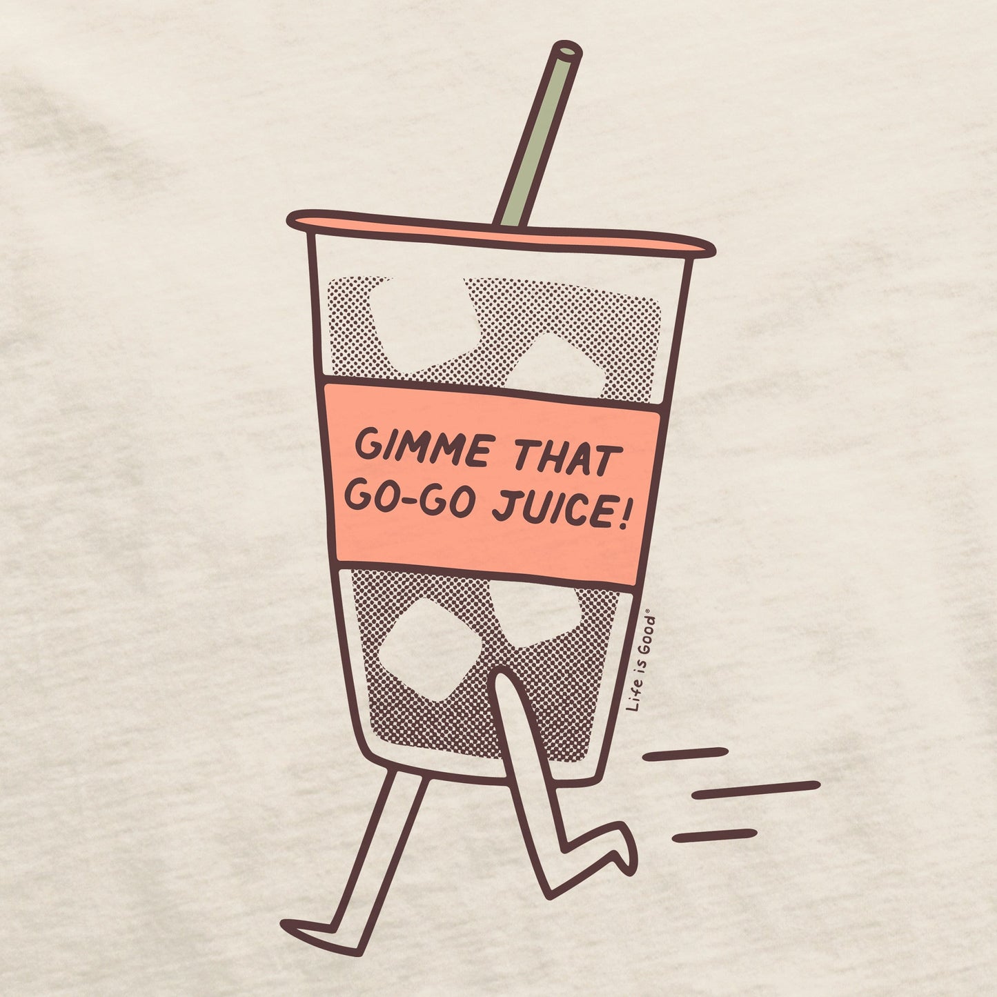 Women's Gimme That Go-Go Juice Short Sleeve Crusher Tee