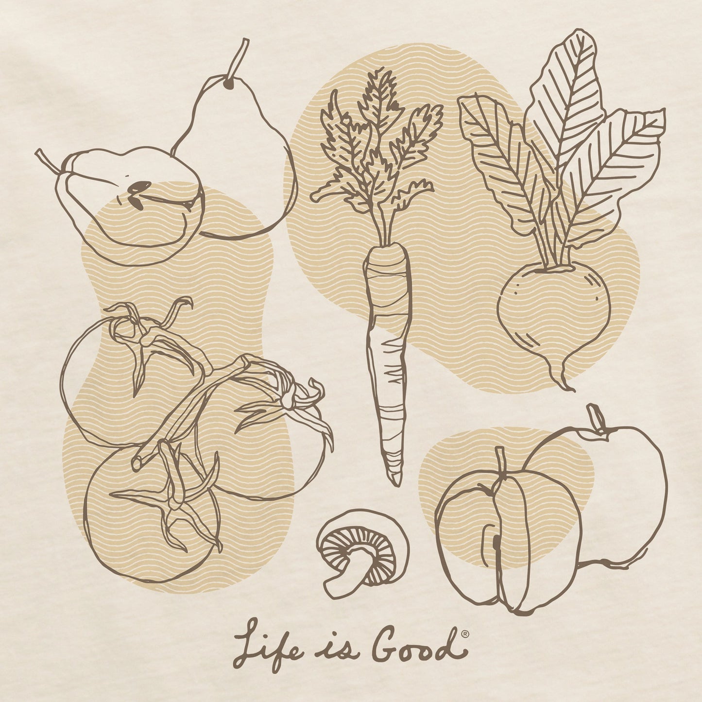 Women's Delicate Plant Medley Short Sleeve Crusher Boxy Tee