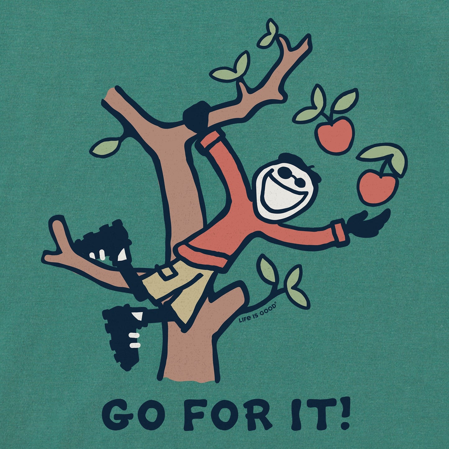 Women's Go For it Jake Short Sleeve Crusher Tee