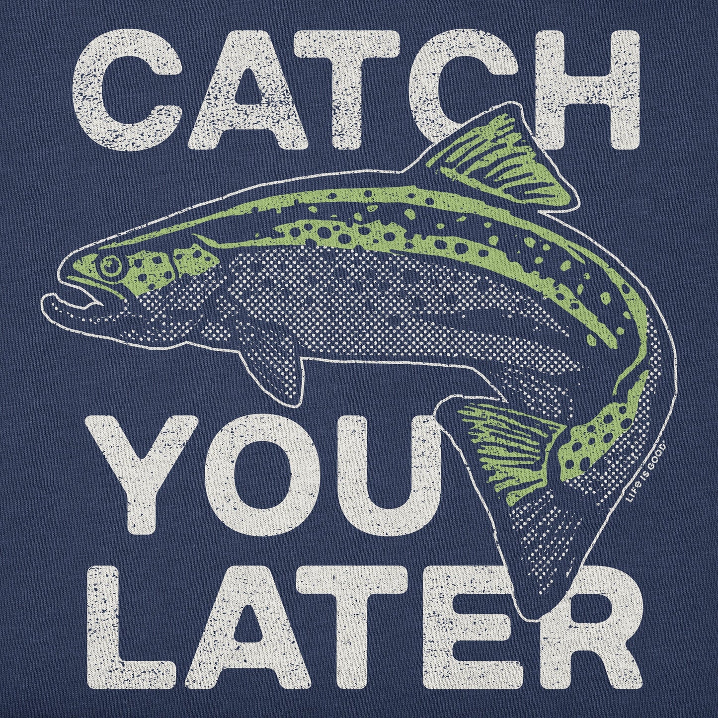 Women's Catch You Later Trout Short Sleeve Crusher Boxy Tee
