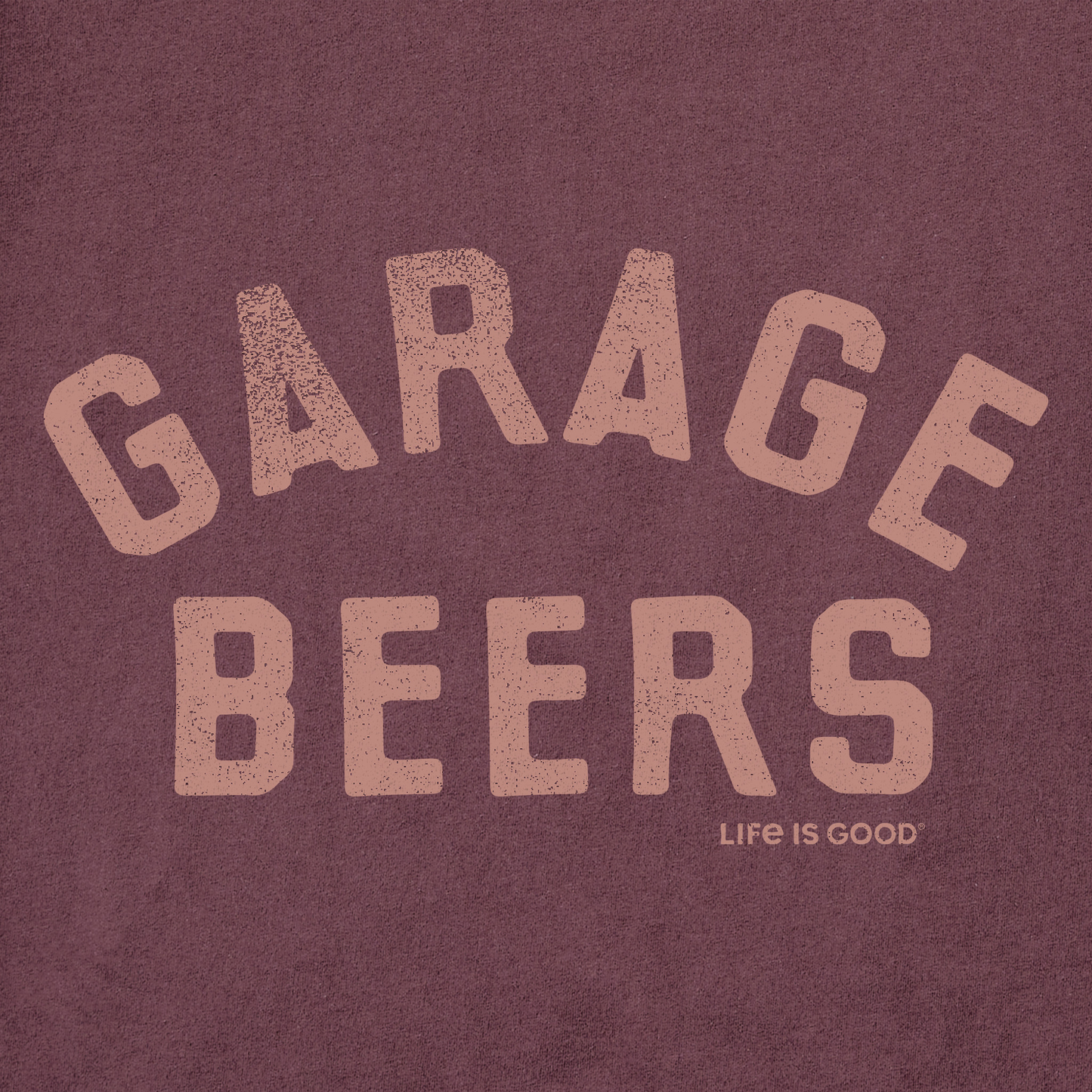 Men's Garage Beers Short Sleeve Crusher Tee
