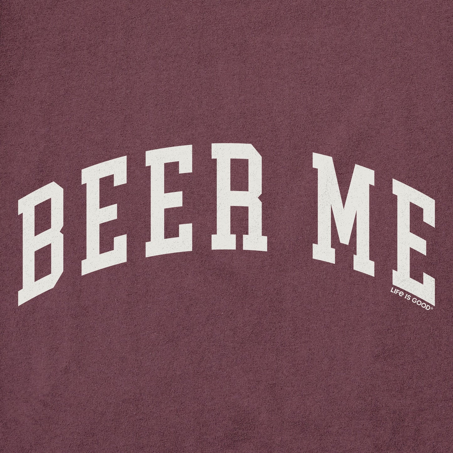 Men's Beer Me Arch Short Sleeve Crusher Tee