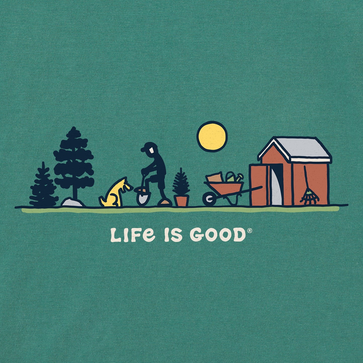 Women's Gardening Activity Vista Short Sleeve Crusher Tee