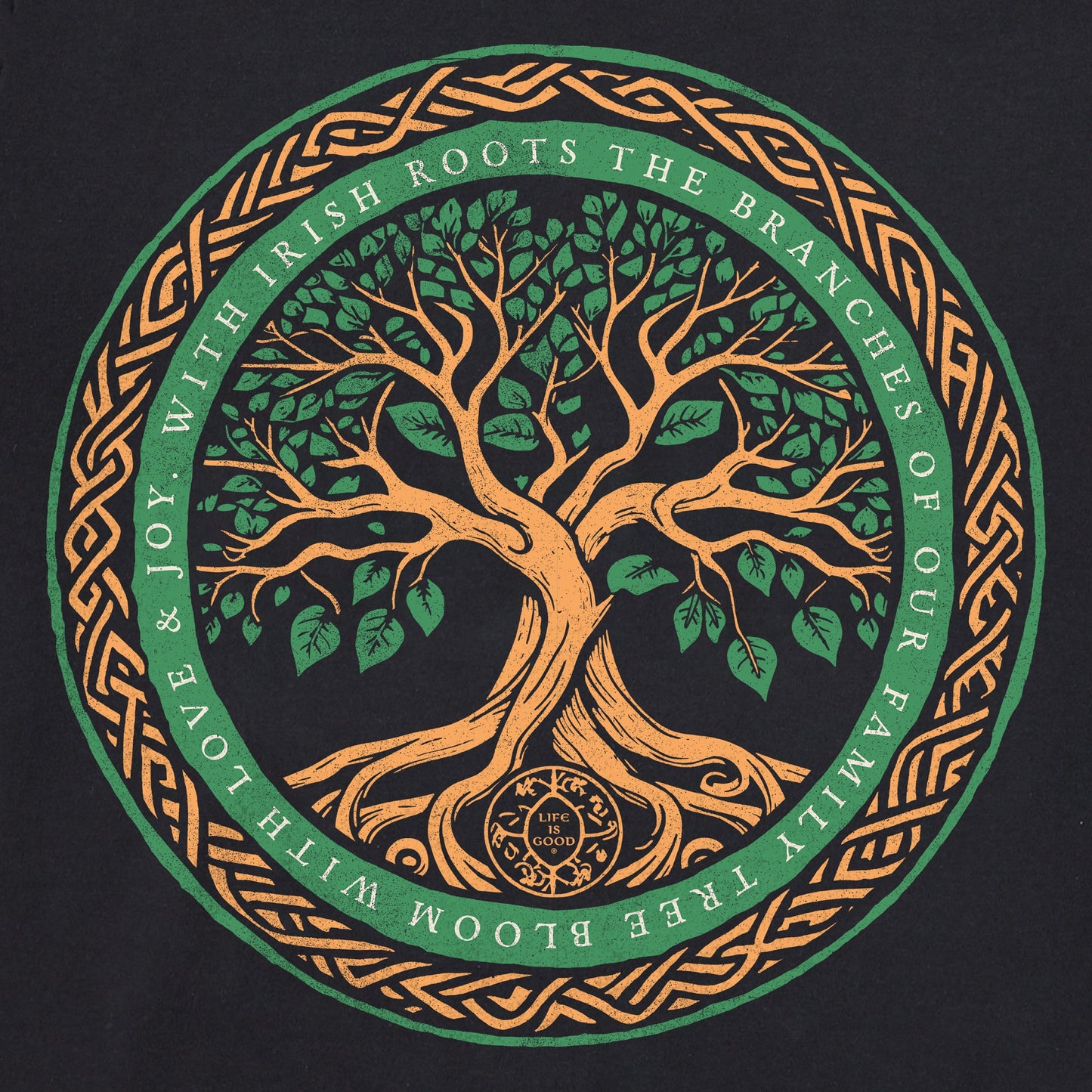 Women's Irish Roots Bloom Tree Simply True Crew
