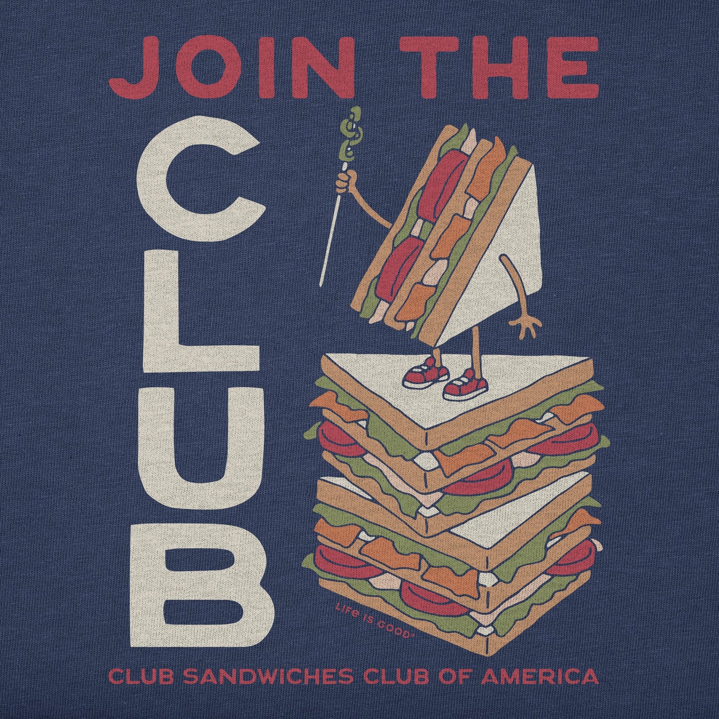Men's Join The Club Sandwiches Short Sleeve Tee