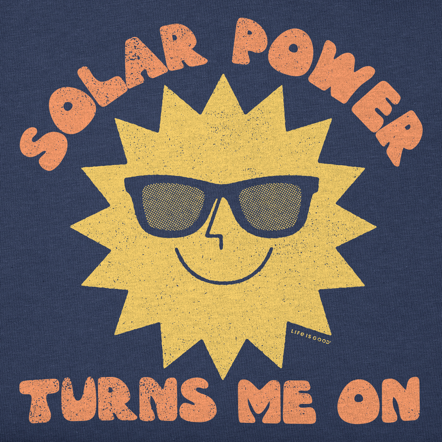 Men's Solar Power Turns Me On Short Sleeve Tee