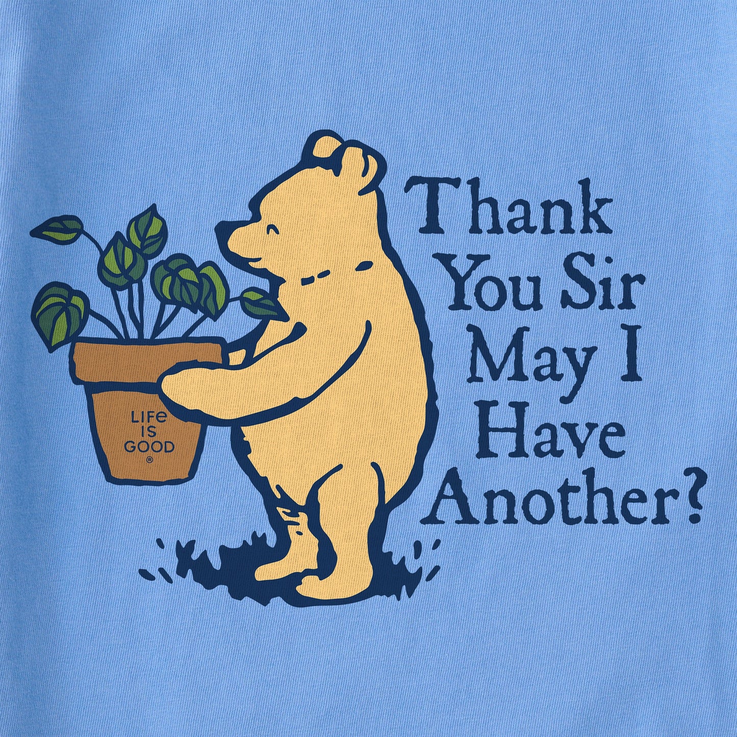 Women's Thank You Sir May I Have Another Plant Short Sleeve Crusher Boxy Tee