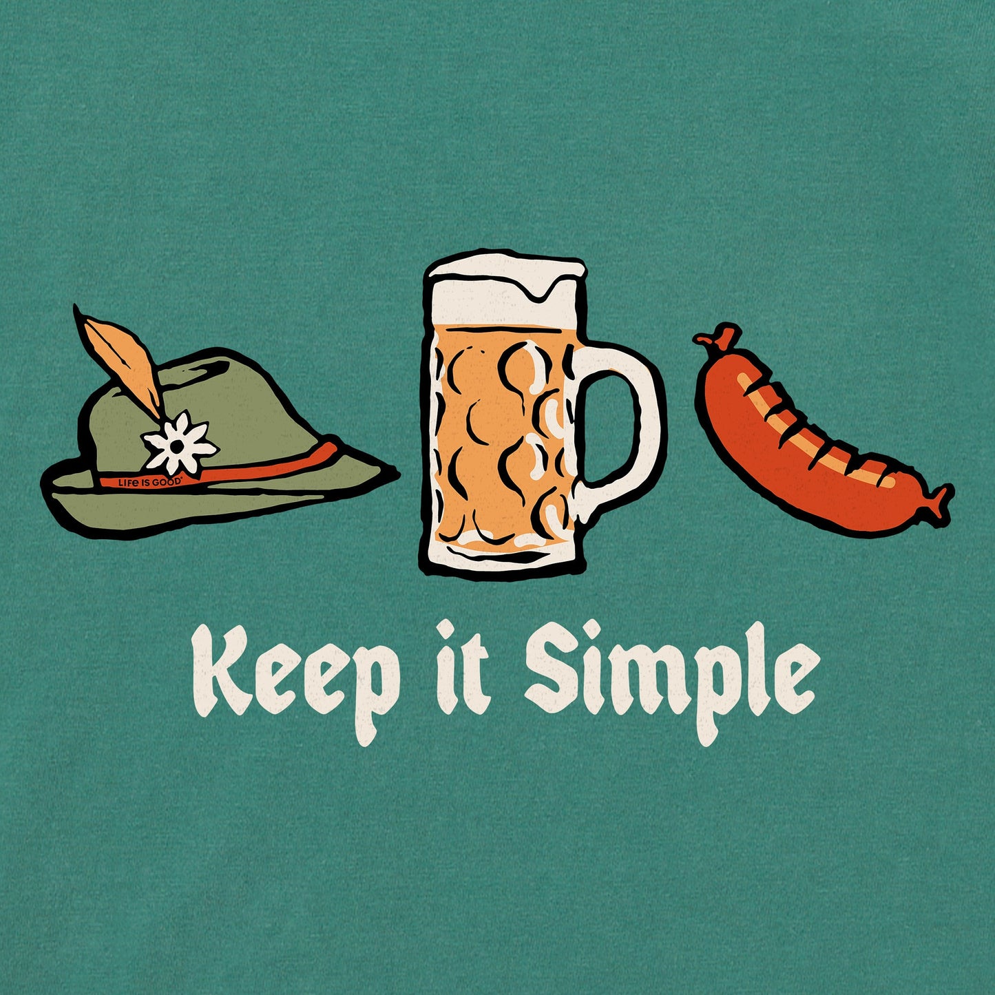 Men's Keep it Simple Oktoberfest Simply True Fleece Hoodie