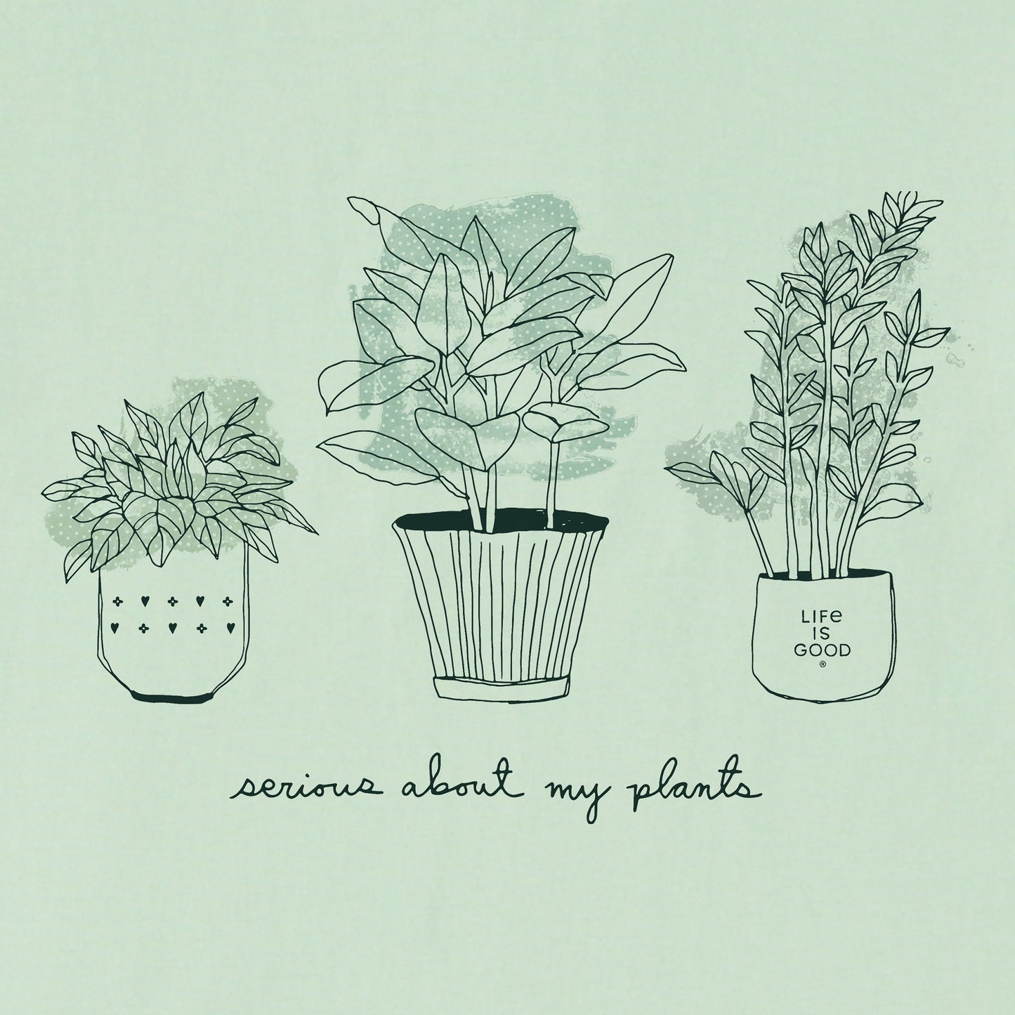 Women's Serious About My Plants Short Sleeve Crusher Boxy Tee