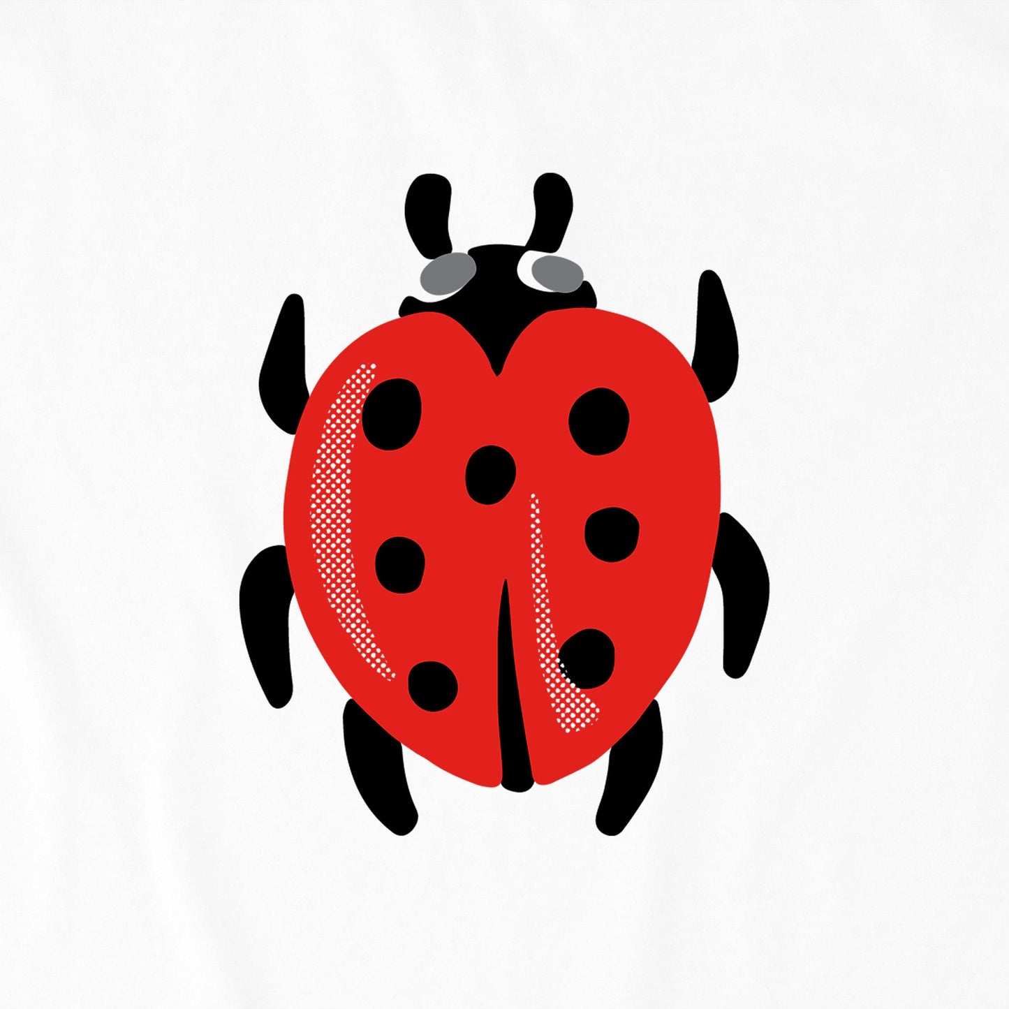 Kids Ladybug Mini Short Sleeve Crusher Tee