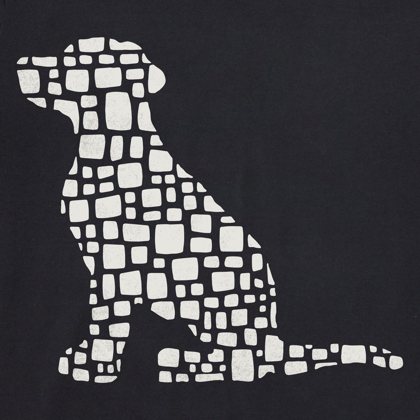 Men's Bert's Cobblestone Dog Short Sleeve Crusher Tee