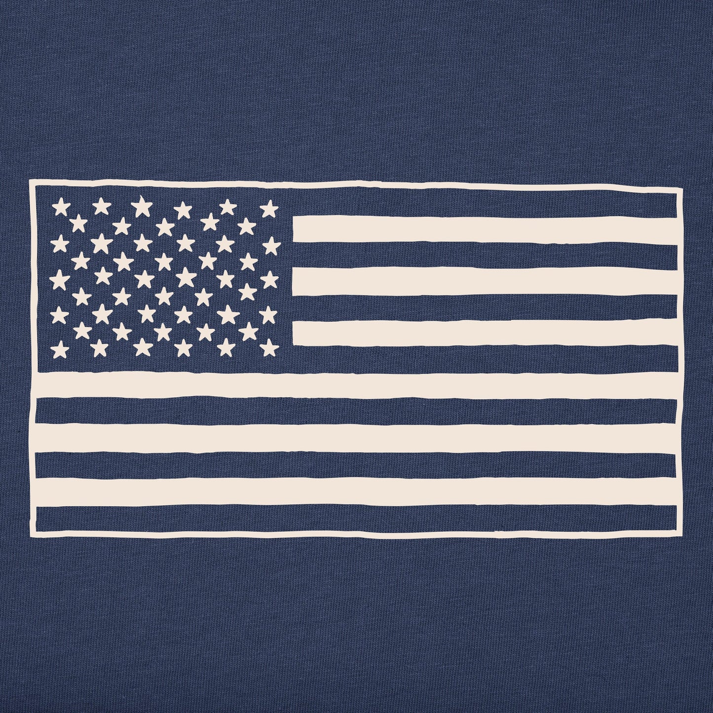 Women's Bert's Flag Short Sleeve Crusher Boxy Tee