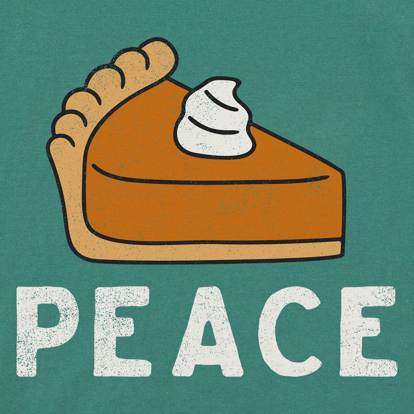 Men's Peace of Pie Short Sleeve Crusher Tee