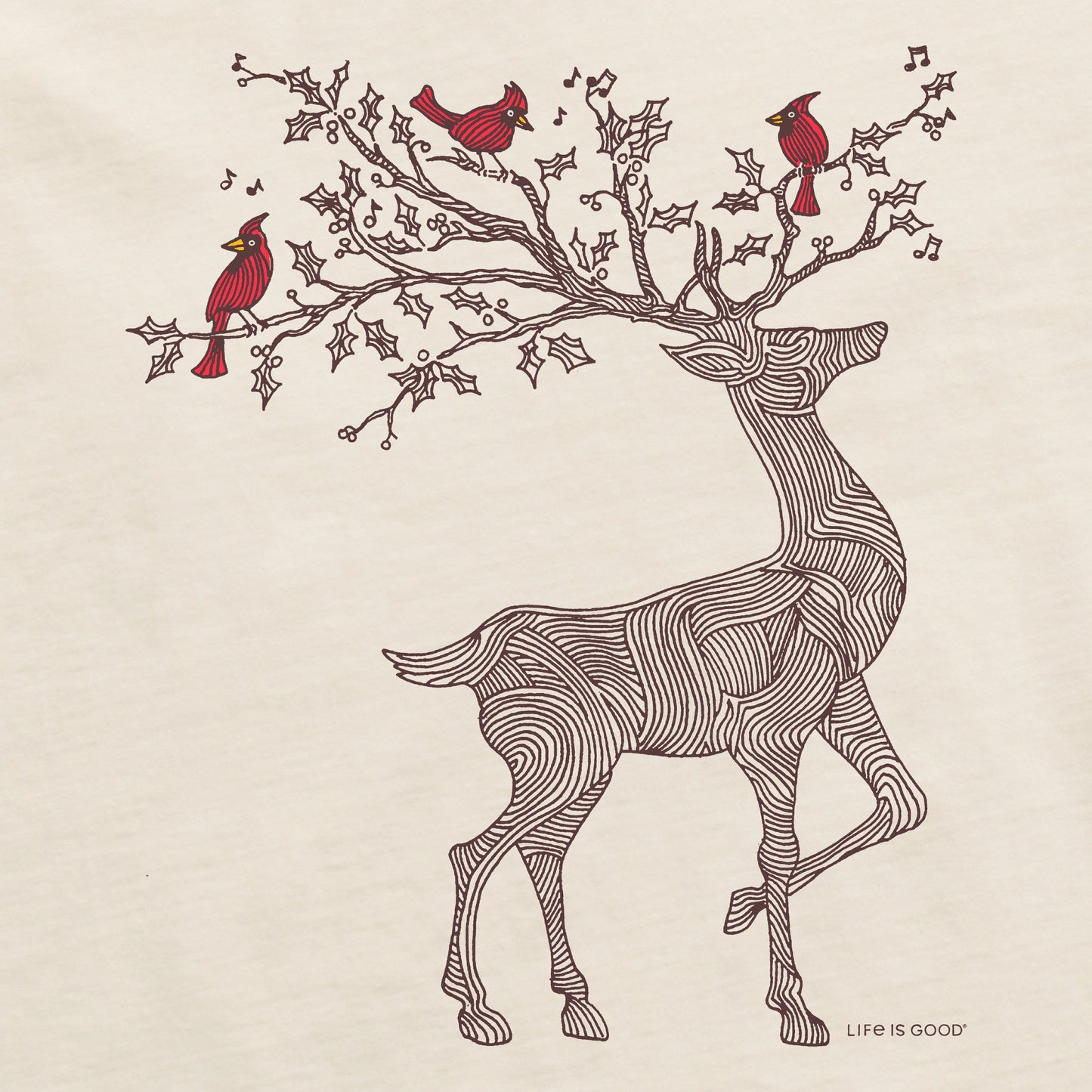 Women's Dear Cardinals Simply True Crew