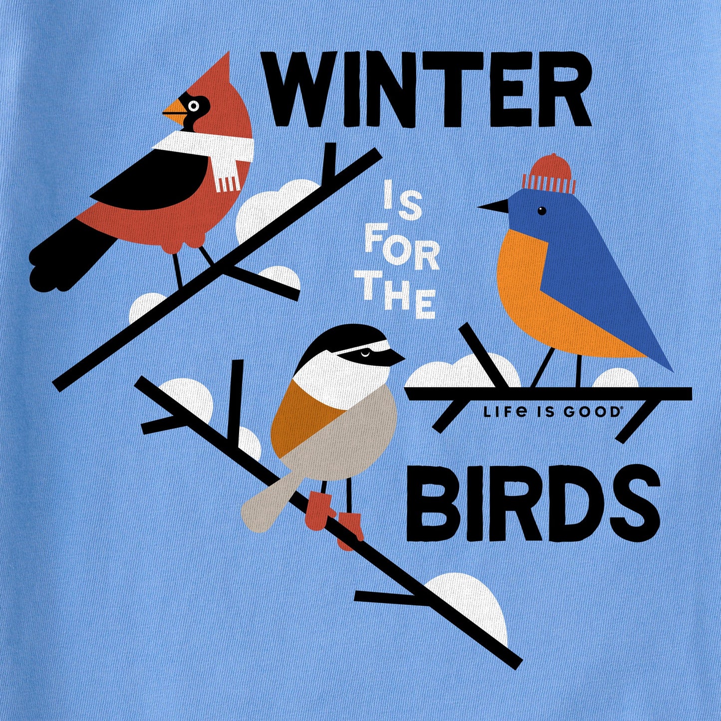 Women's Winter is for the Birds Long Sleeve Crusher Tee