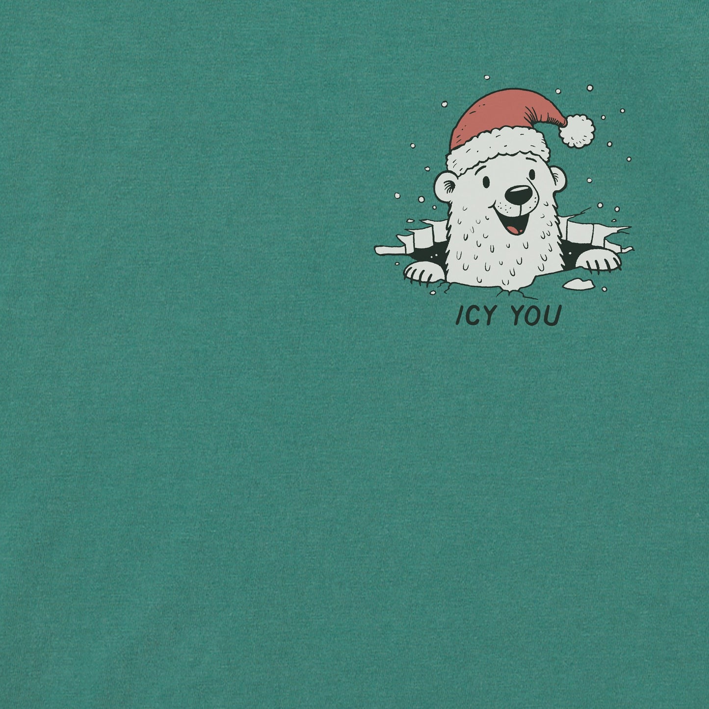 Men's Icy You Polar Bear Short Sleeve Crusher Tee