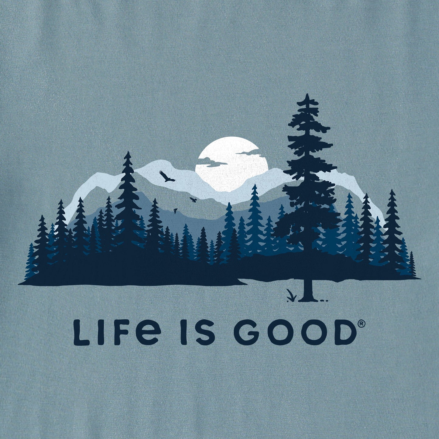 Men's Evergreen Silhouette Short Sleeve Crusher Tee