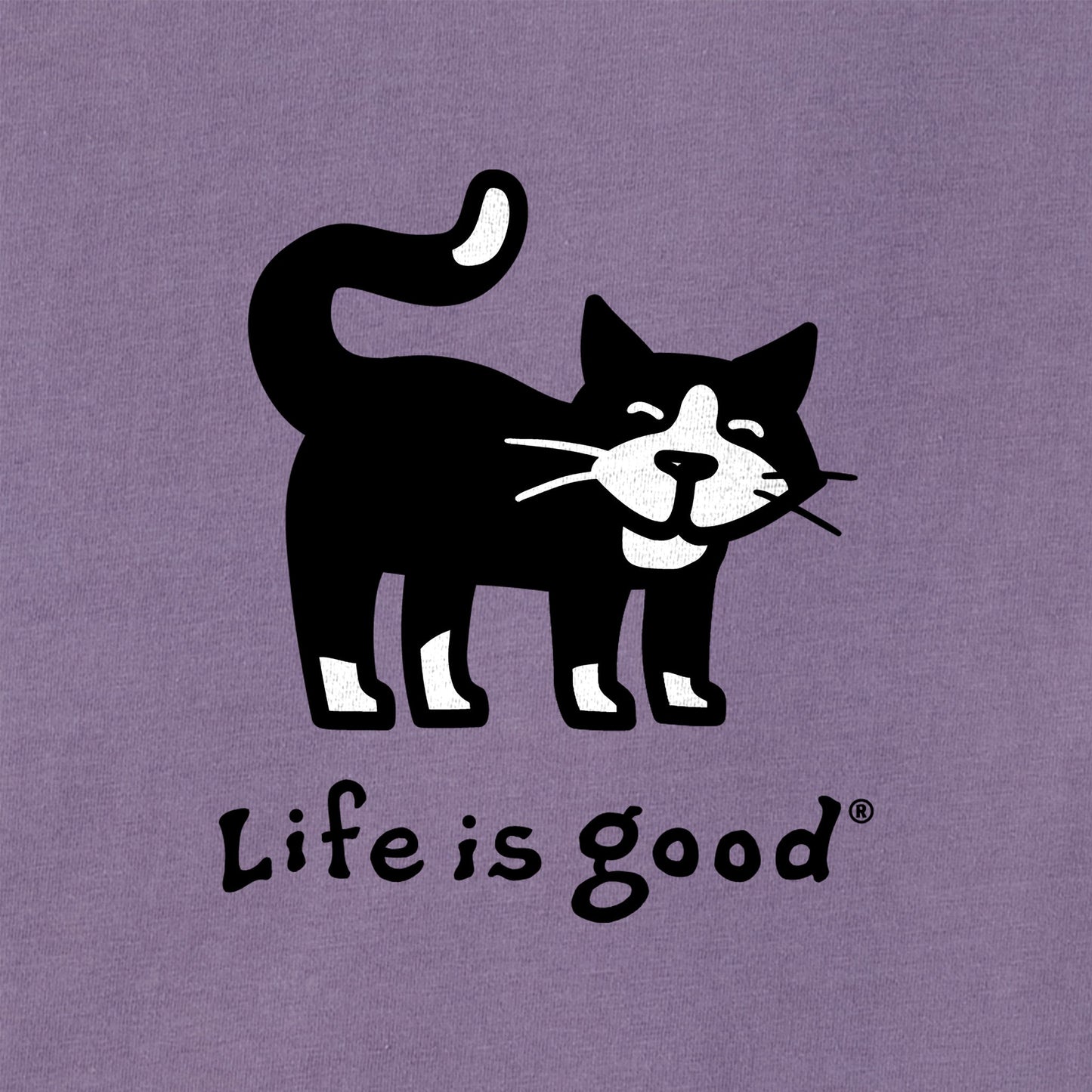 Women's Tuxedo Al Mini Short Sleeve Crusher Boxy Tee