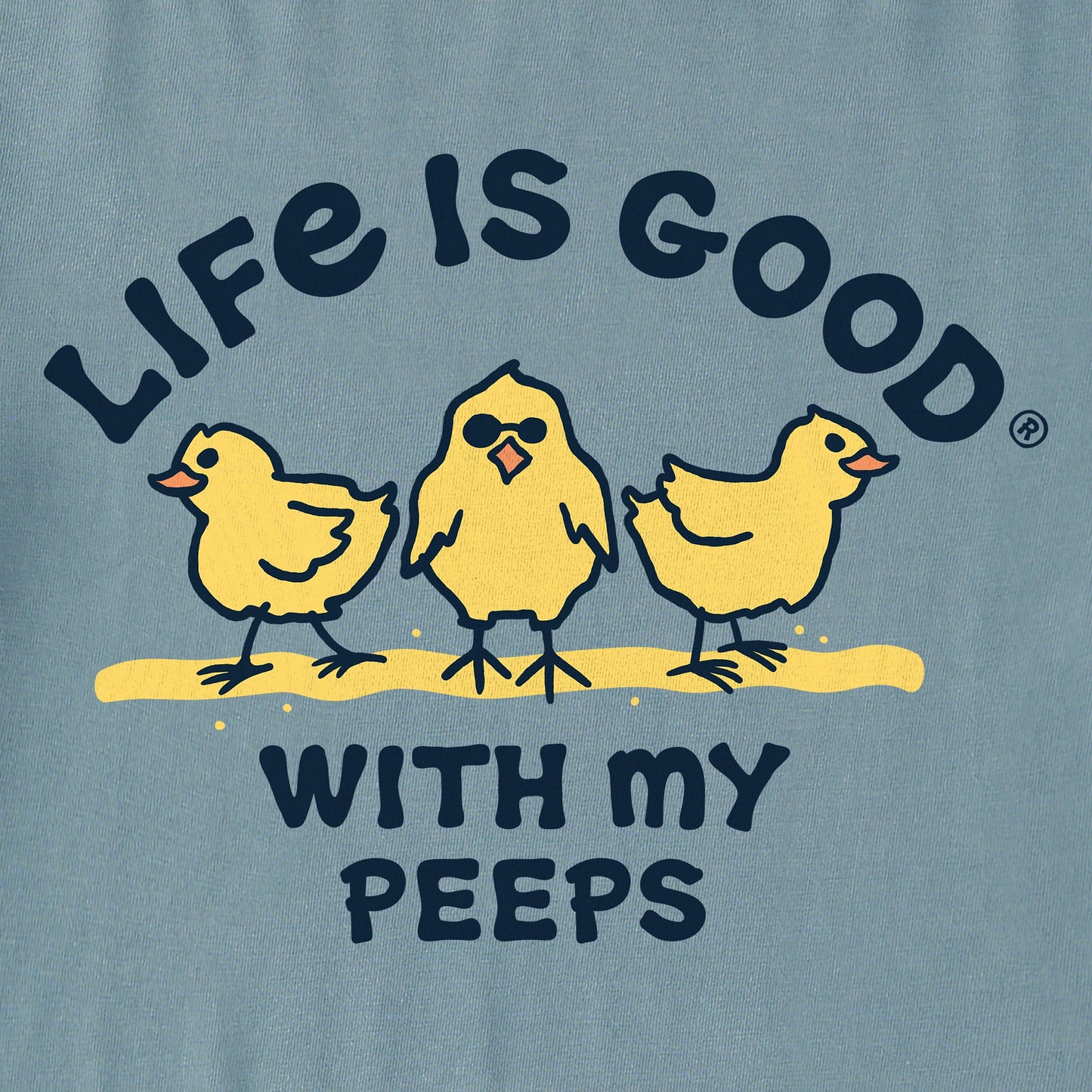 Men's LIG With My Peeps Short Sleeve Crusher Tee