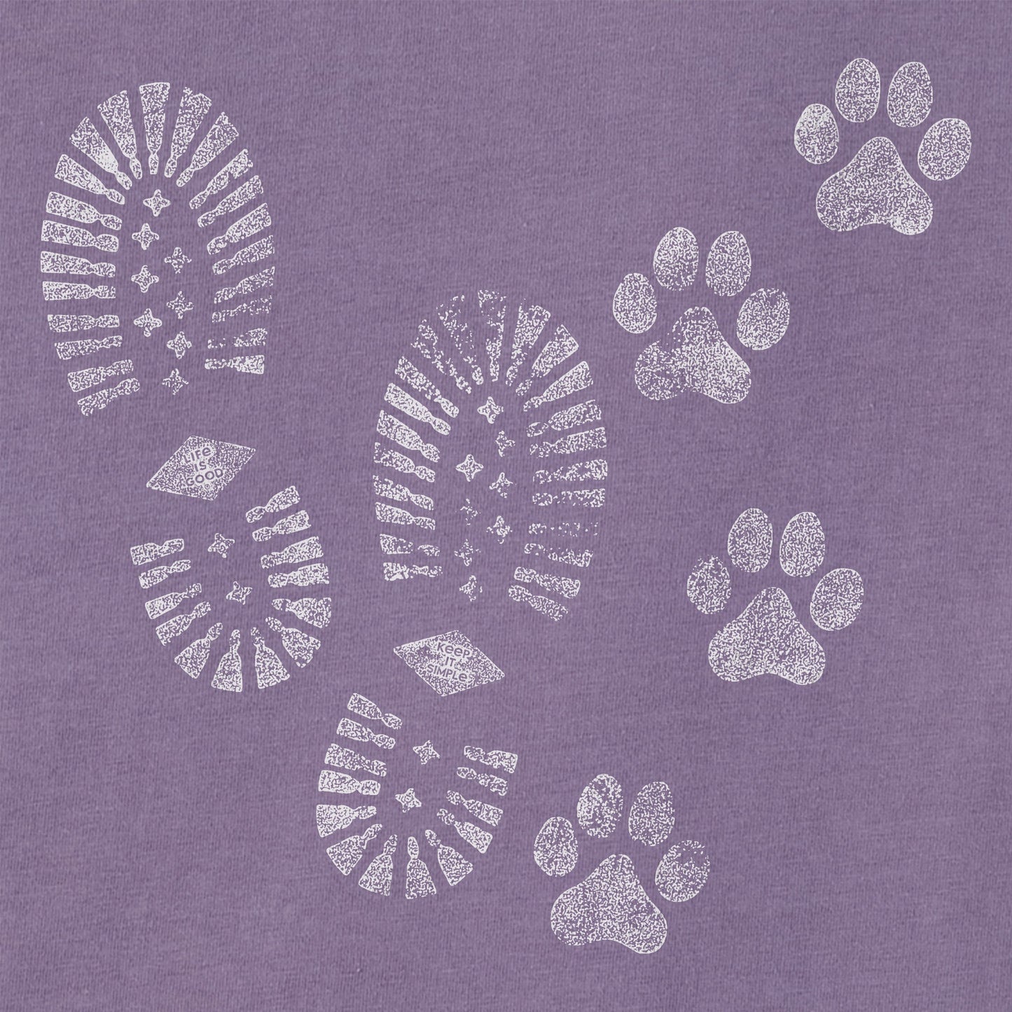 Women's Trails & Tails Short Sleeve Crusher Tee