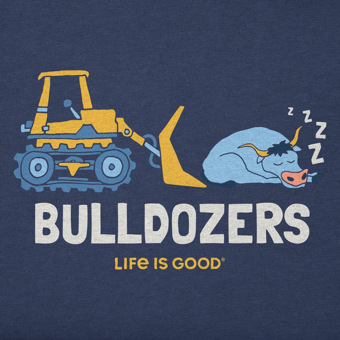 Kids Bulldozers Short Sleeve Crusher Tee