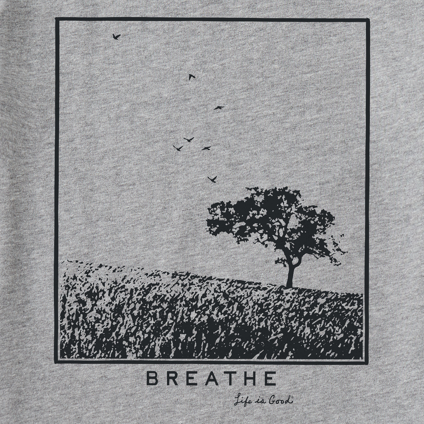 Men's Breathe Prairie Long Sleeve Crusher Tee
