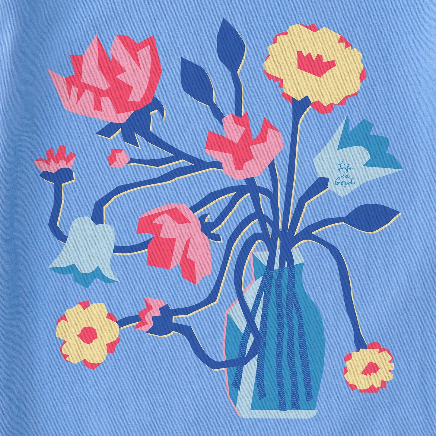 Women's Bloomin' Vase Simply True Fleece Crew