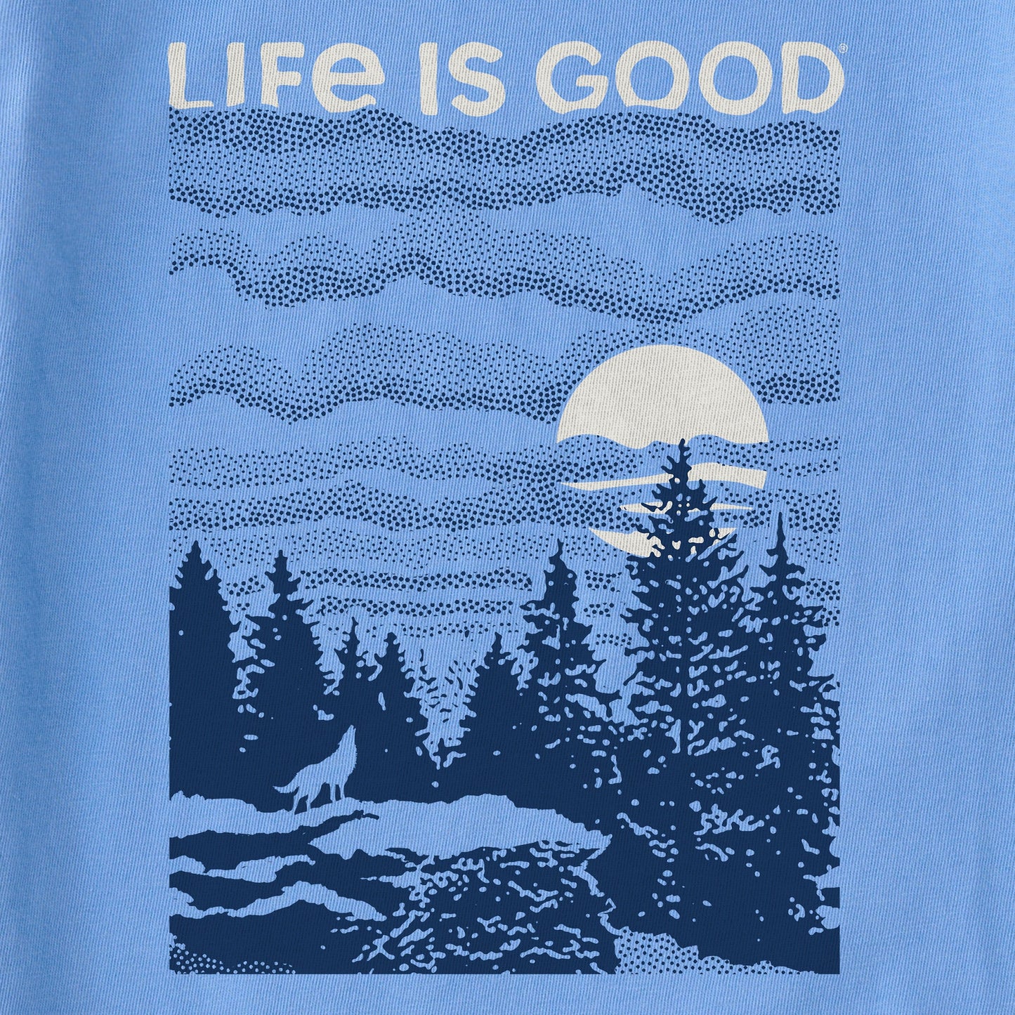 Women's Solace of the Wolf Short Sleeve Crusher Tee