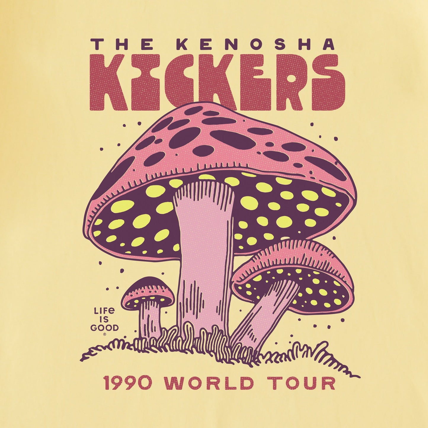 Men's Gus Polinski and the Kenosha Kickers Short Sleeve Crusher Tee
