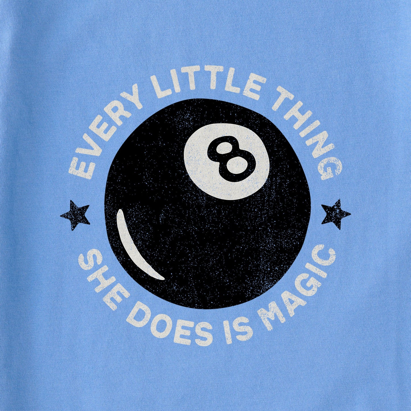 Kids Every Little Thing She Does is Magic Short Sleeve Crusher Tee