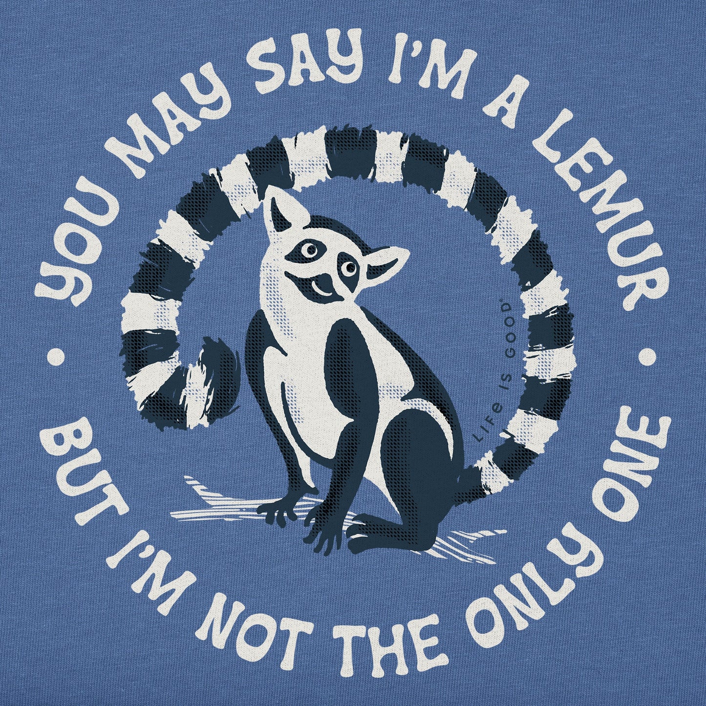 Kids Dreamer Lemur Short Sleeve Crusher Tee