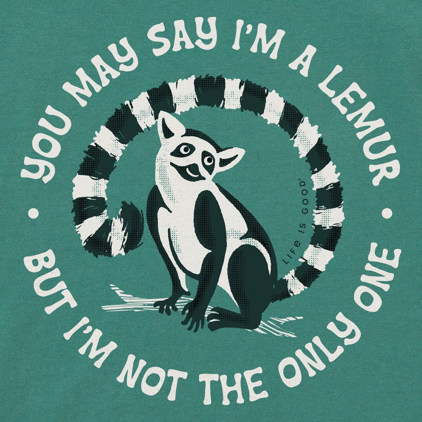 Men's Dreamer Lemur Short Sleeve Crusher Tee