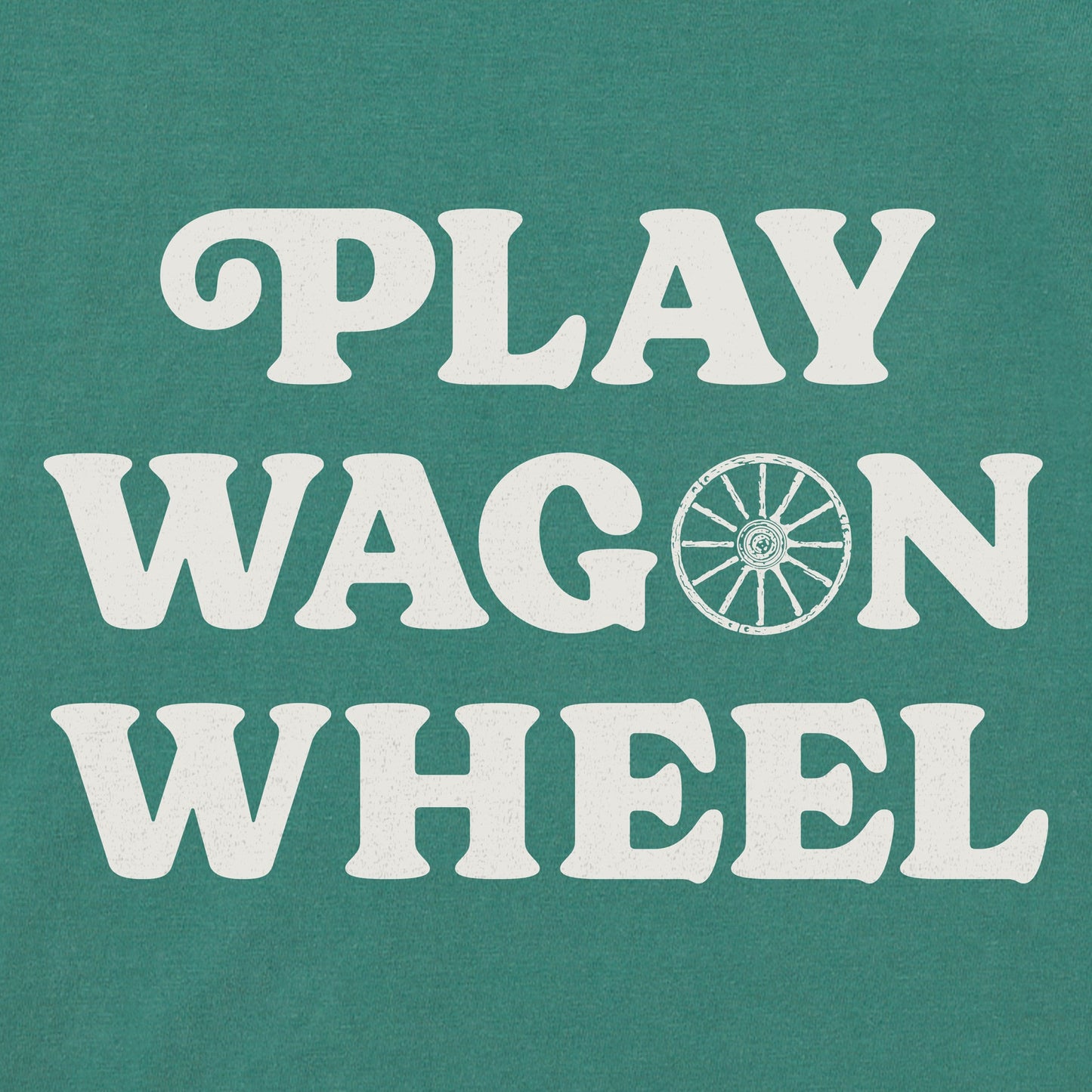 Women's Play Wagon Wheel Short Sleeve Crusher Boxy Tee