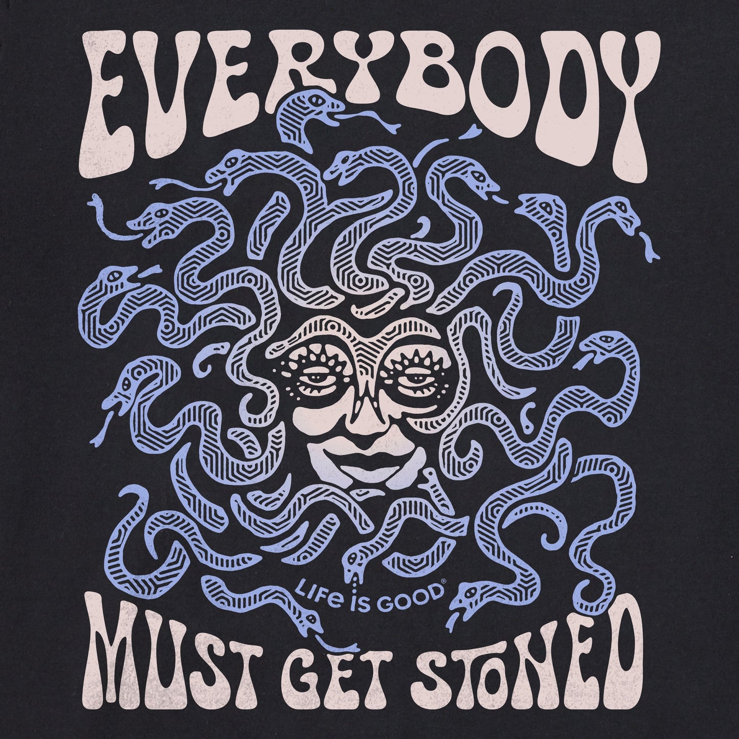 Women's Everybody Must Get Stoned Short Sleeve Crusher Boxy Tee