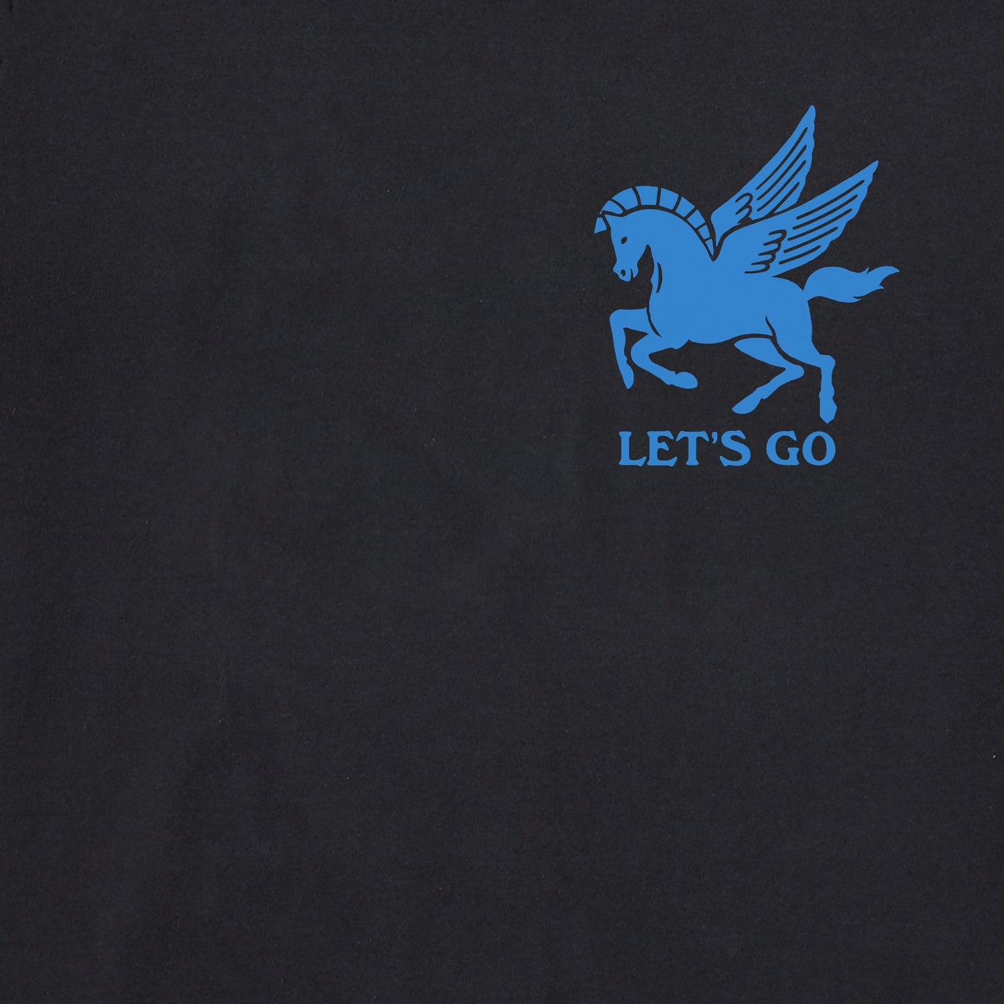 Men's Let's Go Pegasus Short Sleeve Crusher Tee