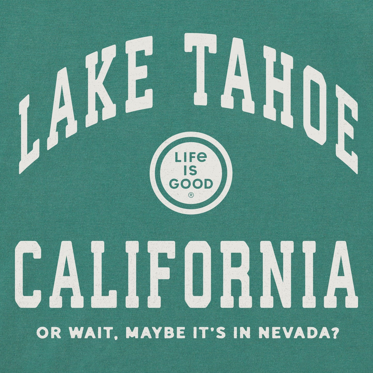 Kids Lake Tahoe Arch Long Sleeve Crusher Tee