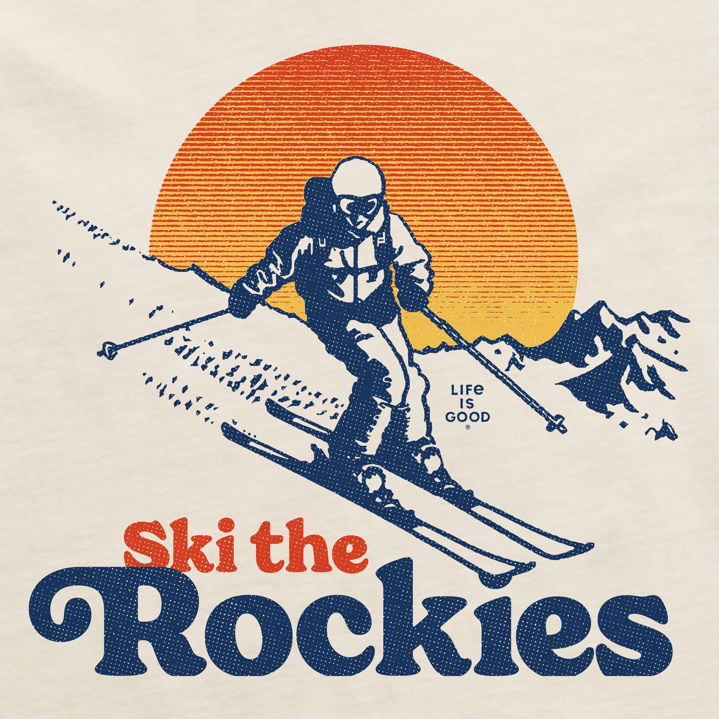 Men's Ski the Rockies Short Sleeve Crusher Tee