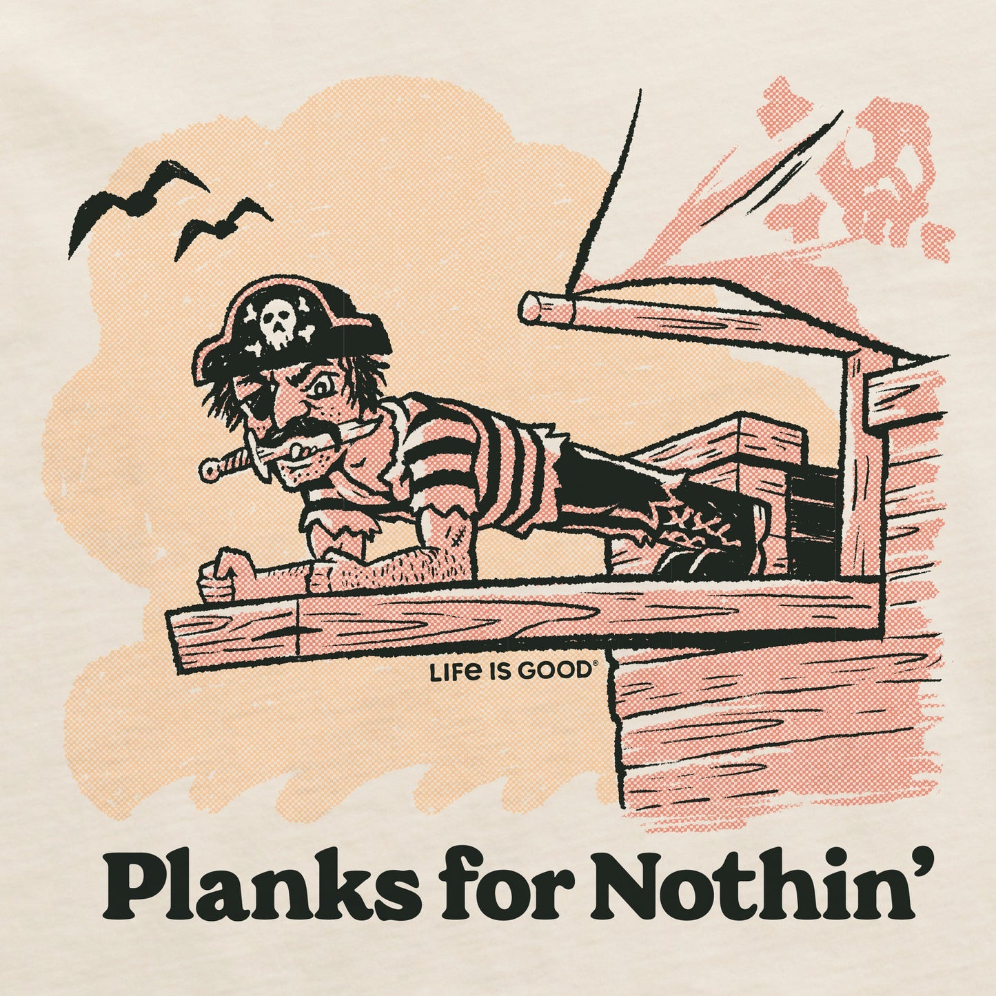 Women's Planks for Nothin' Short Sleeve Crusher Tee
