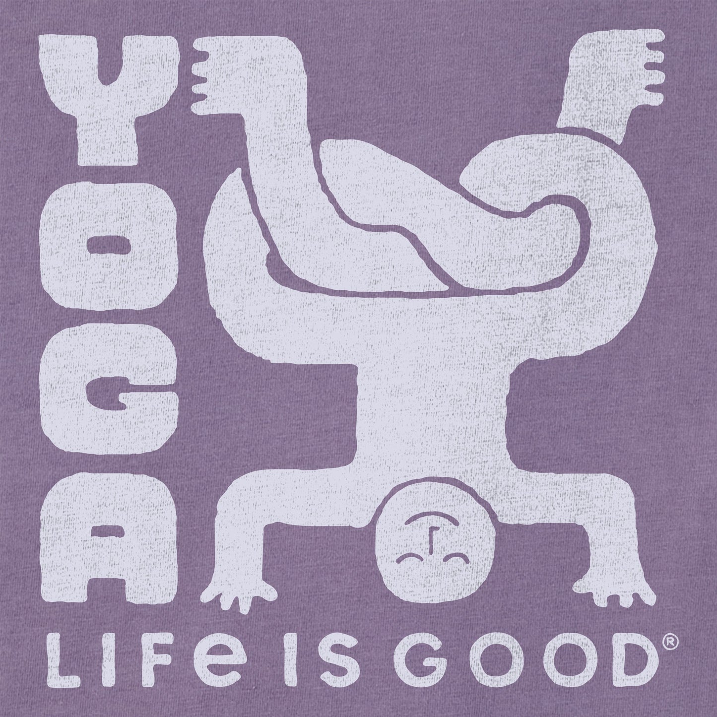 Women's Yoga Life is Good Short Sleeve Crusher Tee