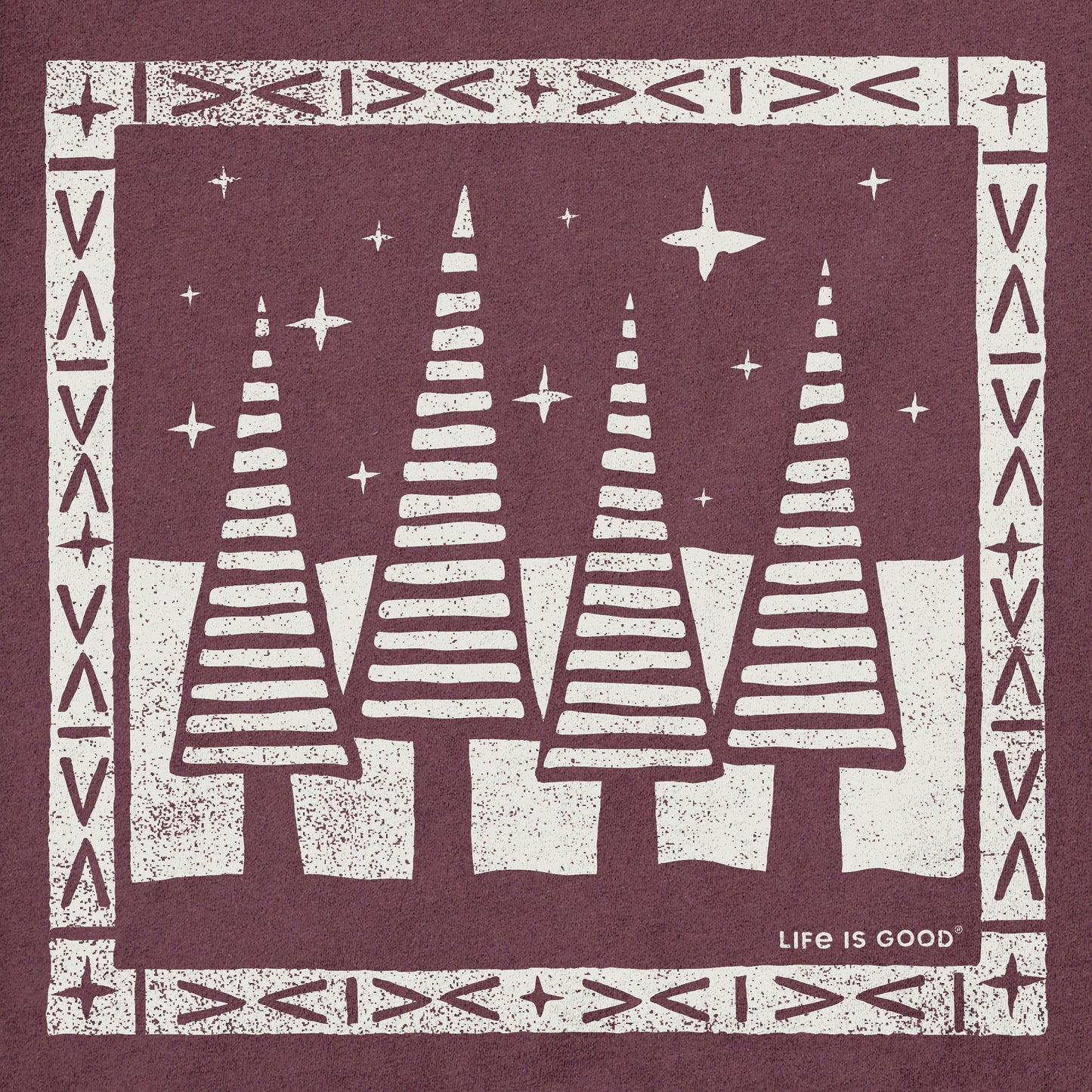 Men's Four Trees Short Sleeve Crusher Tee