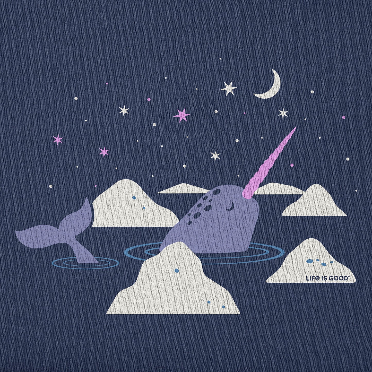 Women's Narwhal Moongaze Long Sleeve Crusher Tee