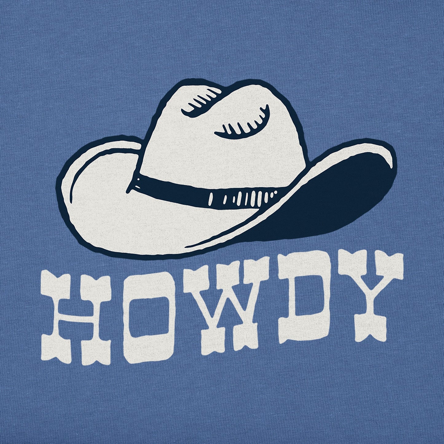 Kids Howdy Hat Short Sleeve Crusher Tee