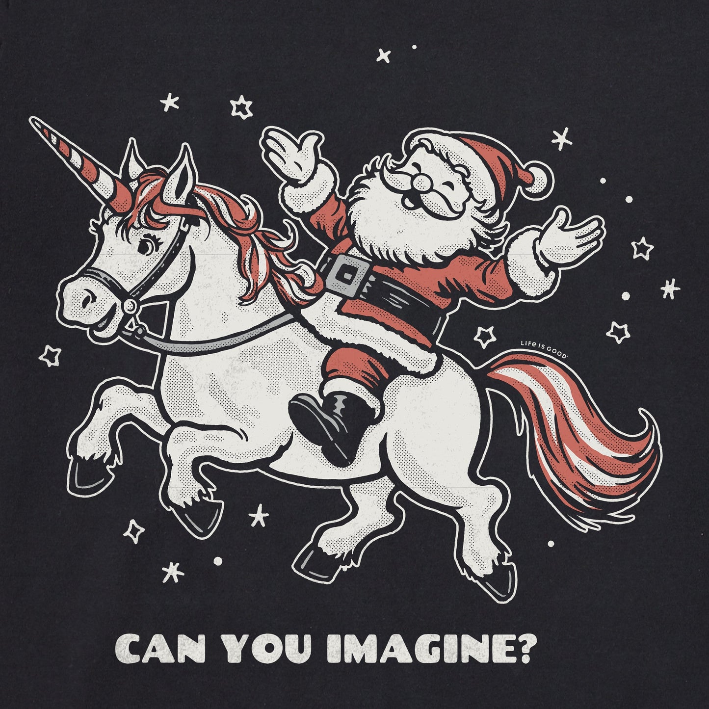 Women's Can You Imagine? Long Sleeve Crusher Tee