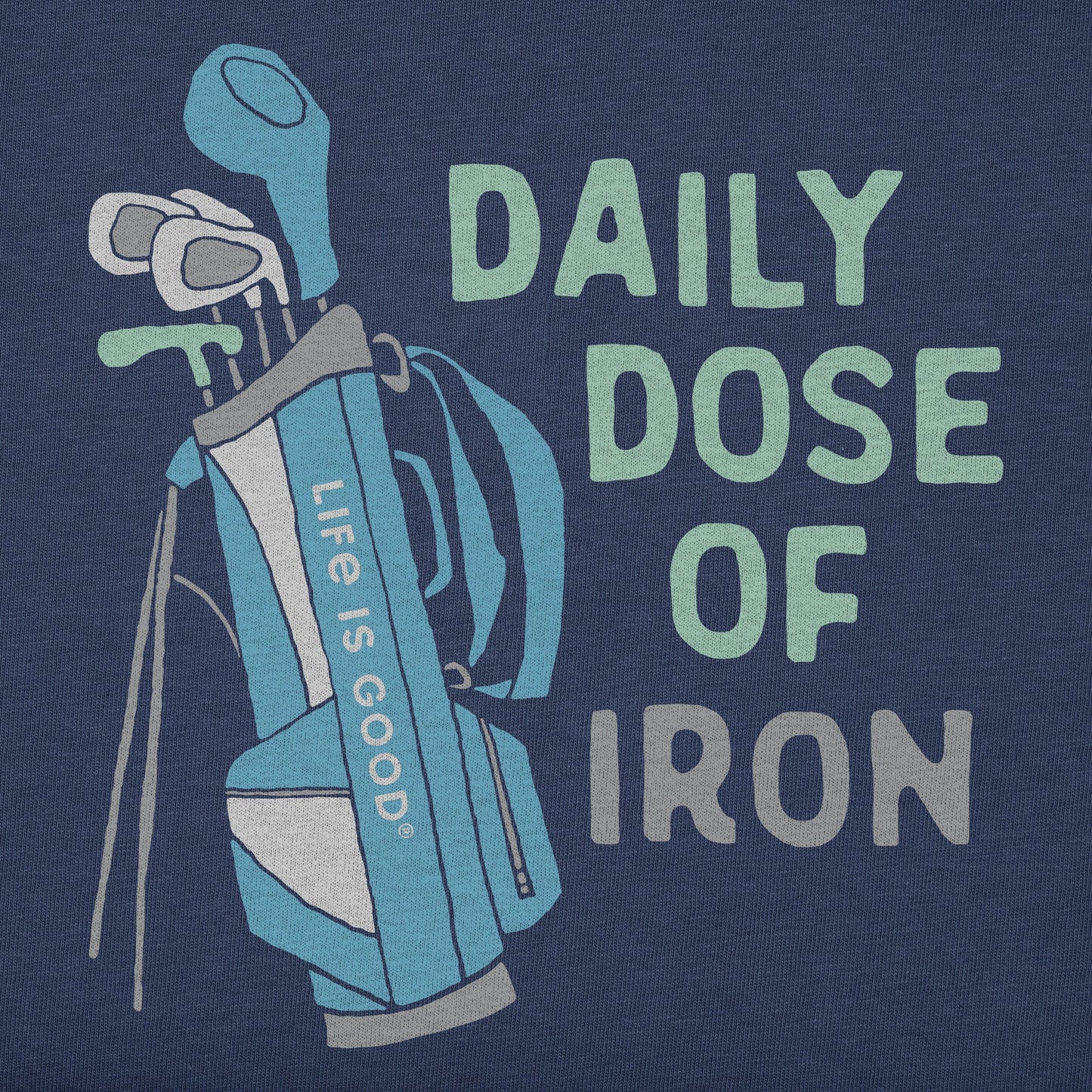 Women's Daily Dose of Iron Clubs Short Sleeve Crusher Tee
