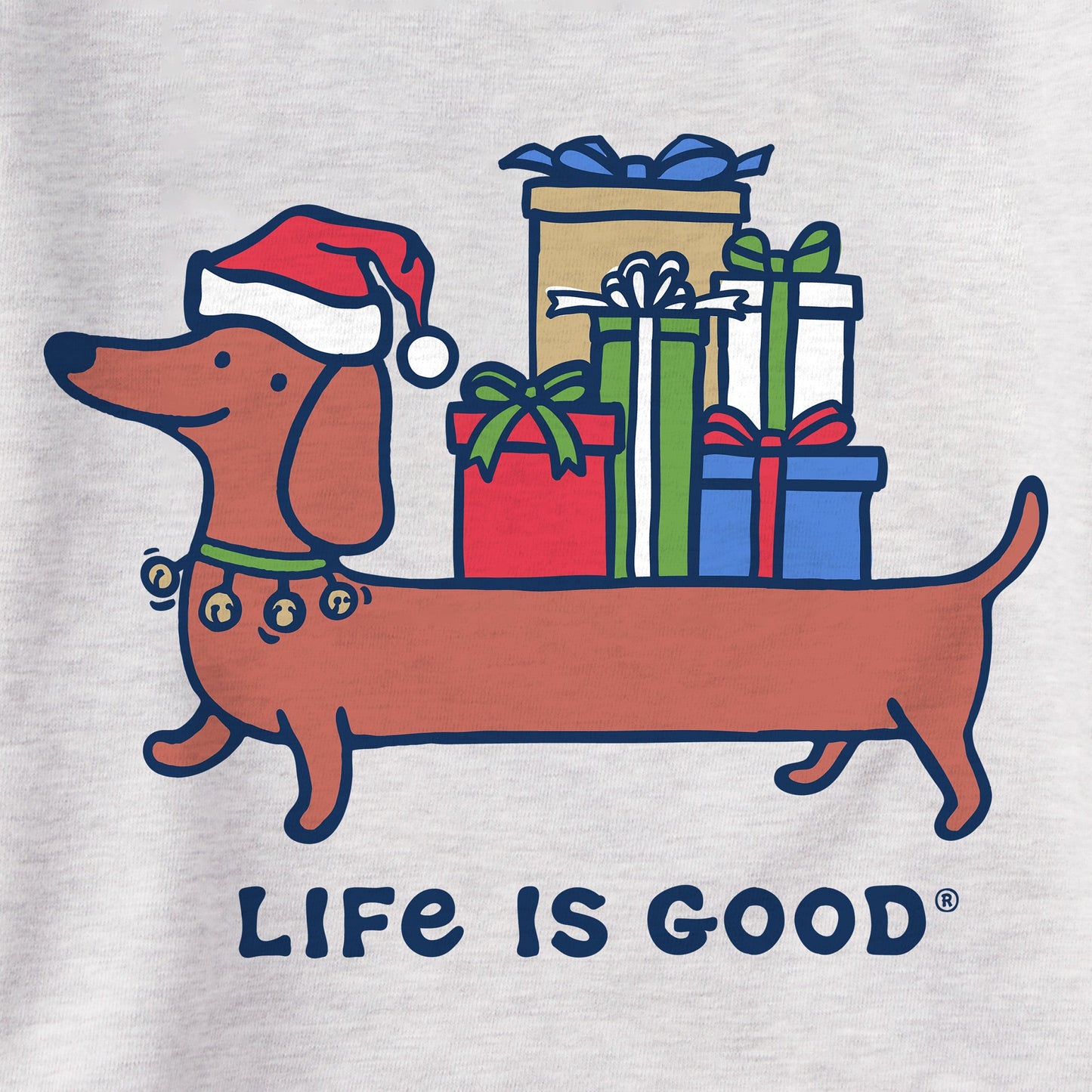 Women's Christmas Dachshund Simply True Fleece Hoodie