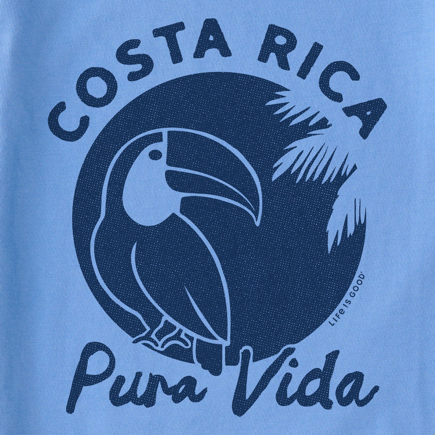 Women's Costa Rica Pura Vida Short Sleeve Crusher Tee