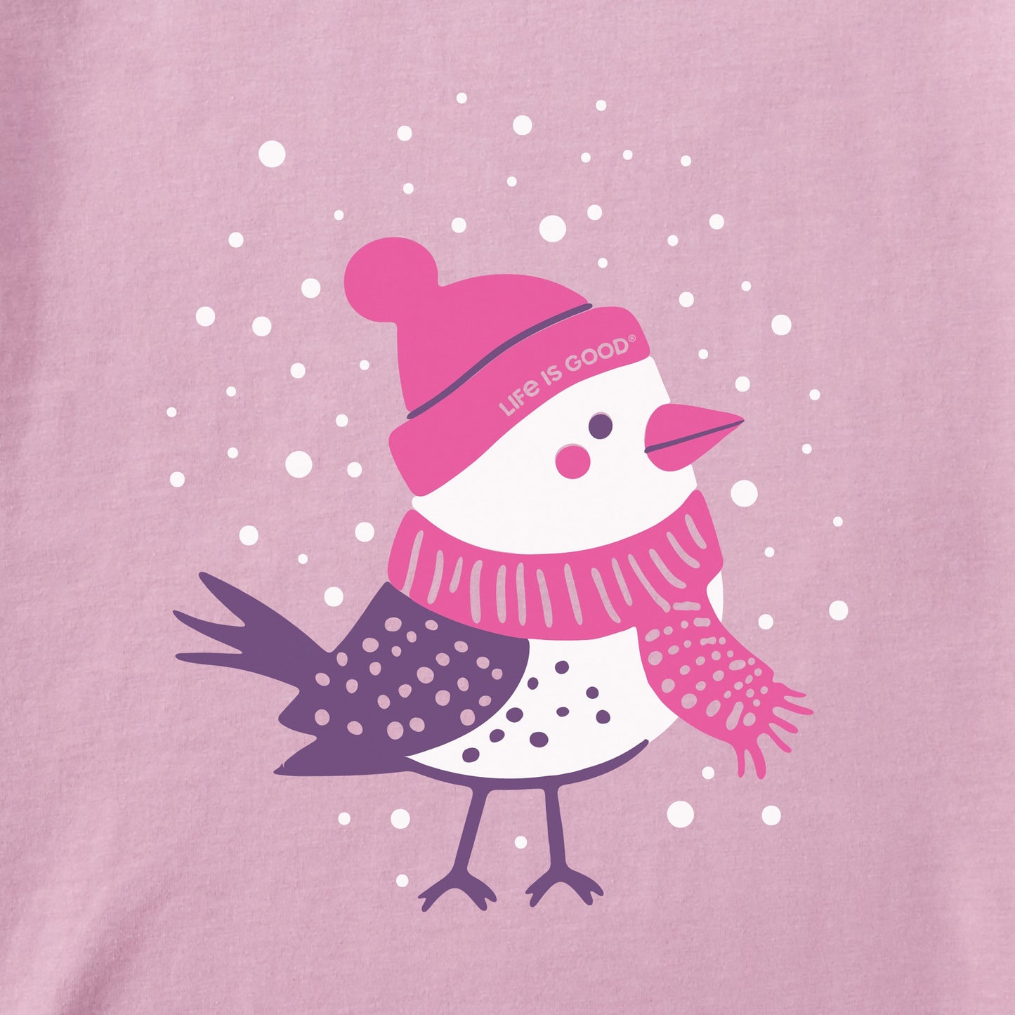Women's Cozy Snowbird Long Sleeve Crusher Tee