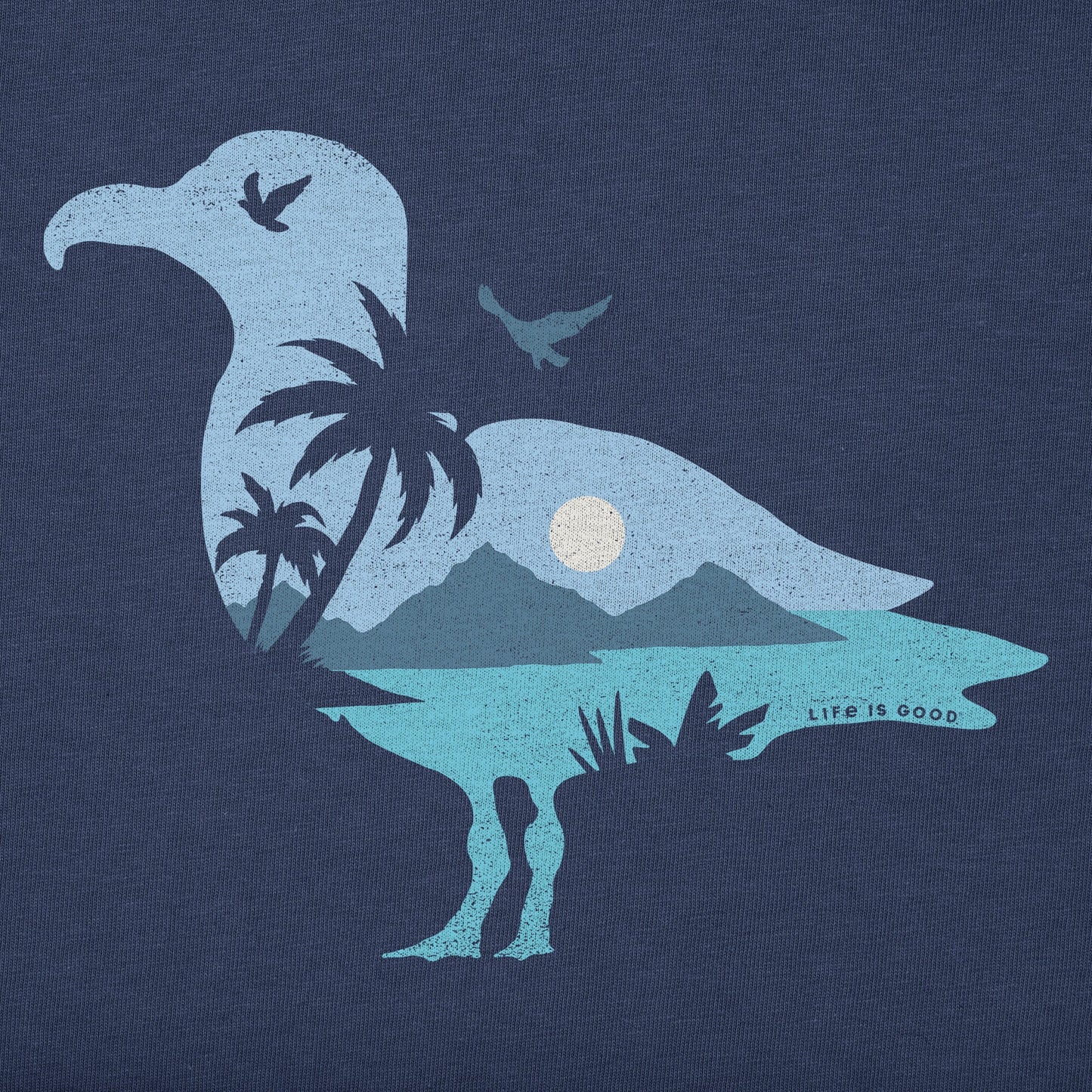 Men's Seagull Island Short Sleeve Crusher Tee