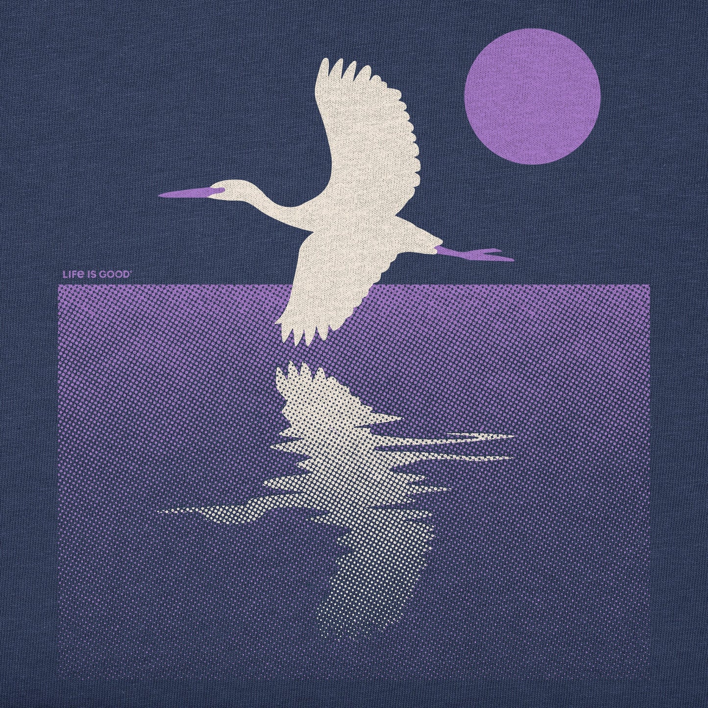 Women's Flight Over the Water Short Sleeve Crusher Tee